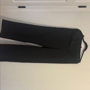 Woman’s  Black Striped Pants